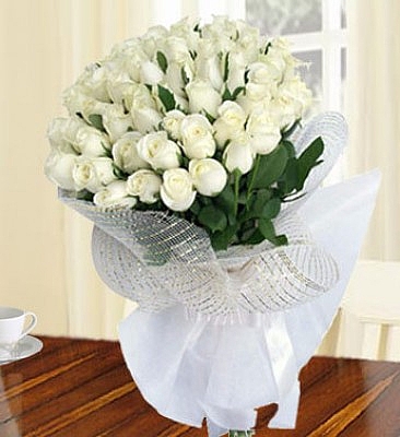 Zerafet Buketi 41 Beyaz Gl